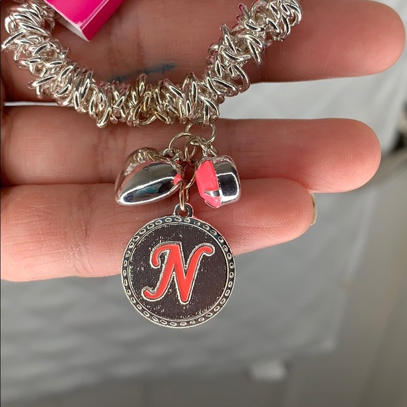 Justice “N” Charm Bracelet 💓 - Picture 4 of 5